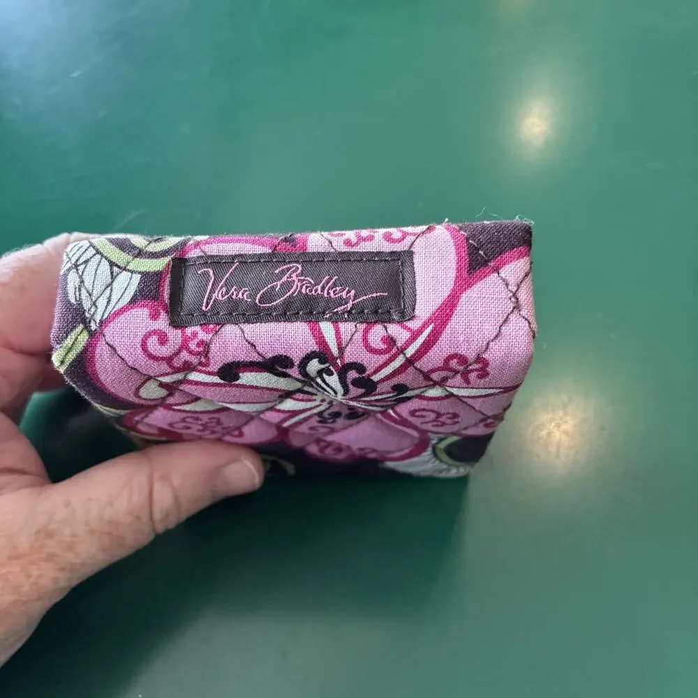 Vera Bradley Mod Floral Pink Sticky Note Holder Office Supplies Post It